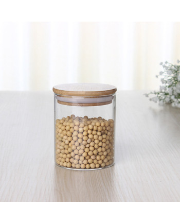 Wooden Sealed Coffee Bean Storage Jar