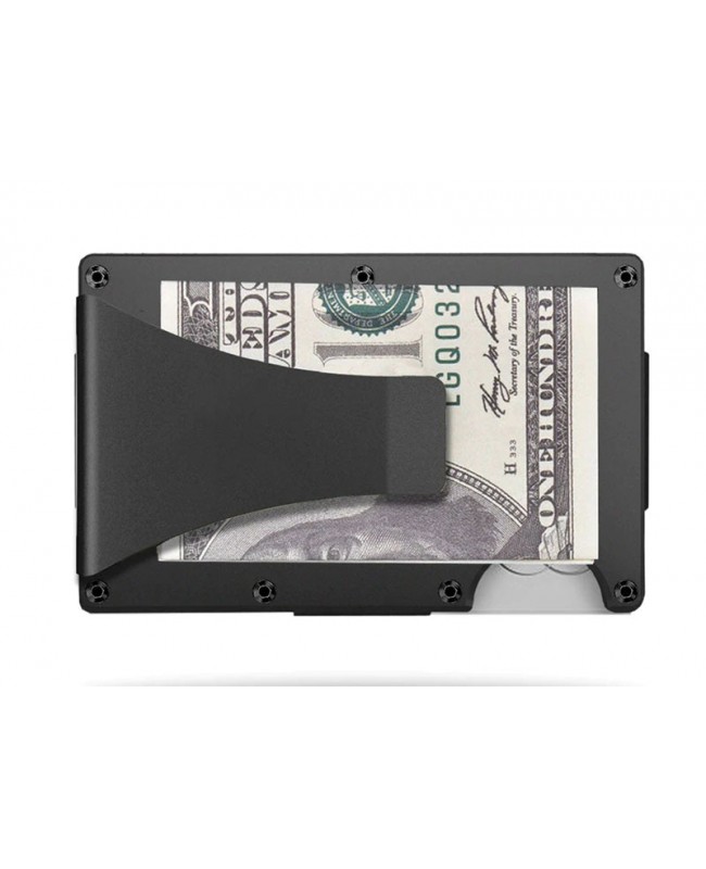EDC Aluminum Wallet With Case For Airtag - Card Holder - Rfid Blocking