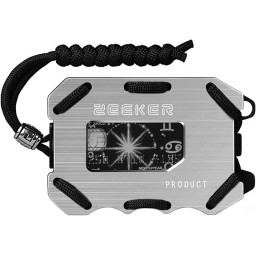 EDC Aluminum Alloy Minimalist Ridged Wallet