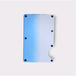 Slim Aluminum Alloy Card Holder - Minimalist Two - Tone