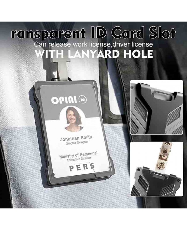 Small EDC Metal RFID Blocking Wallet