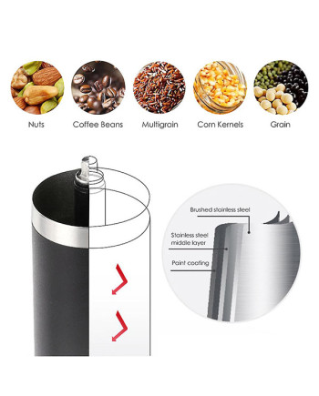 Creative Manual Coffee Grinder Black