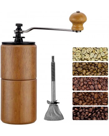 Coffeesmaster Manual Wood Coffee Grinder Mill