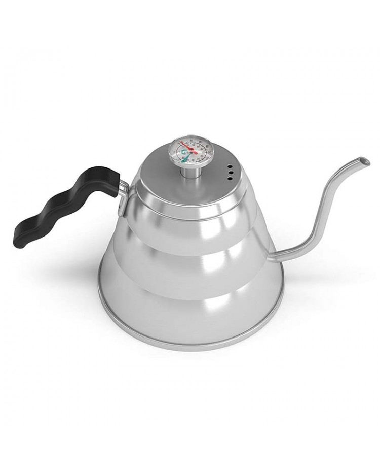 Coffee Gator Pour Over Kettle 34floz Fixed Thermometer for Exact Temperature 