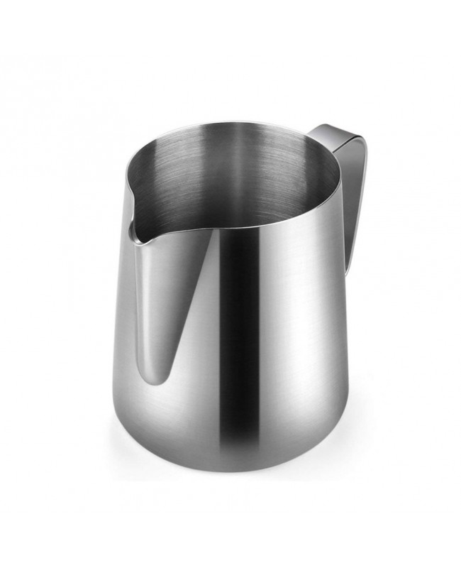 Coffeesmaster Frothing Jug - Milk Pitcher - Silver