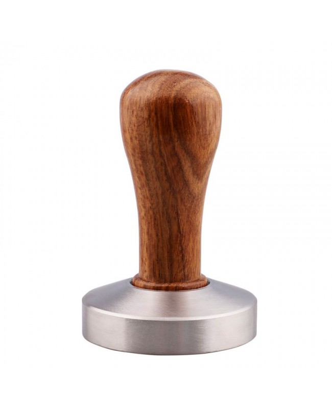 Coffeesmaster Coffee Tamper - 58mm Barista Espresso Base Coffee Bean Press - Rosewood Handle