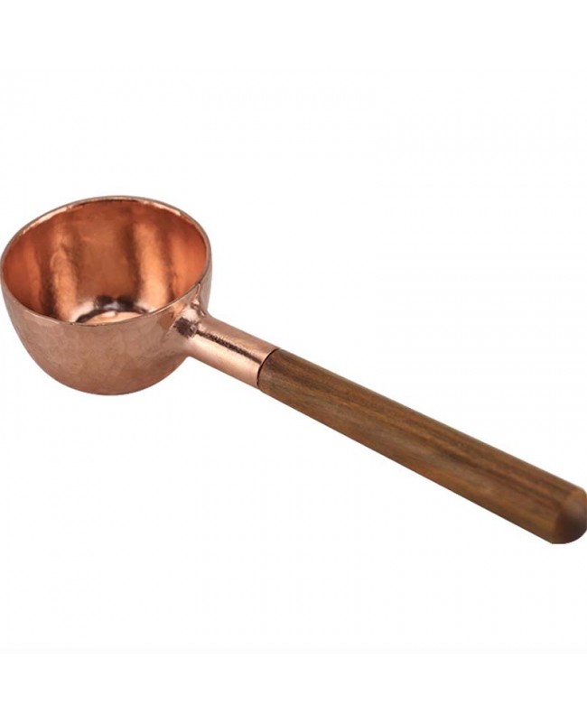 Walnut&Red Copper Multi Function Coffee Measuring Spoon