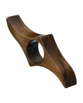 Black Wood Thumb Book Page Holder